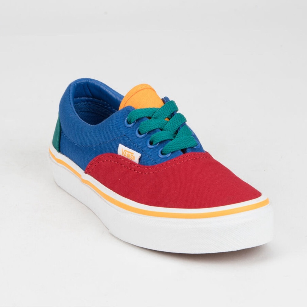 VANS Era Colorblock Kids Shoe Size 3 Boys Girls Canvas Low Top Sneaker